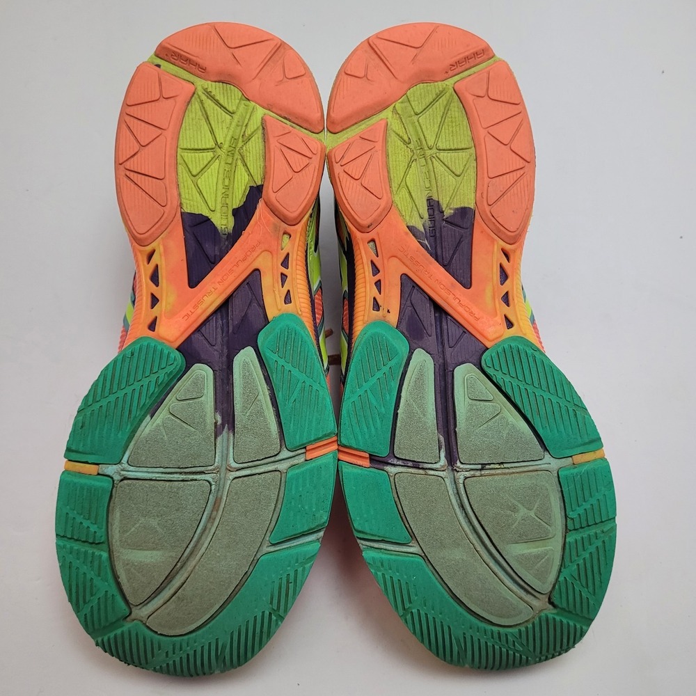 ASICS Triathlon Running Shoes GEL-Noosa Tri 10 Womens 8.5 Colorful - Picture 8 of 9